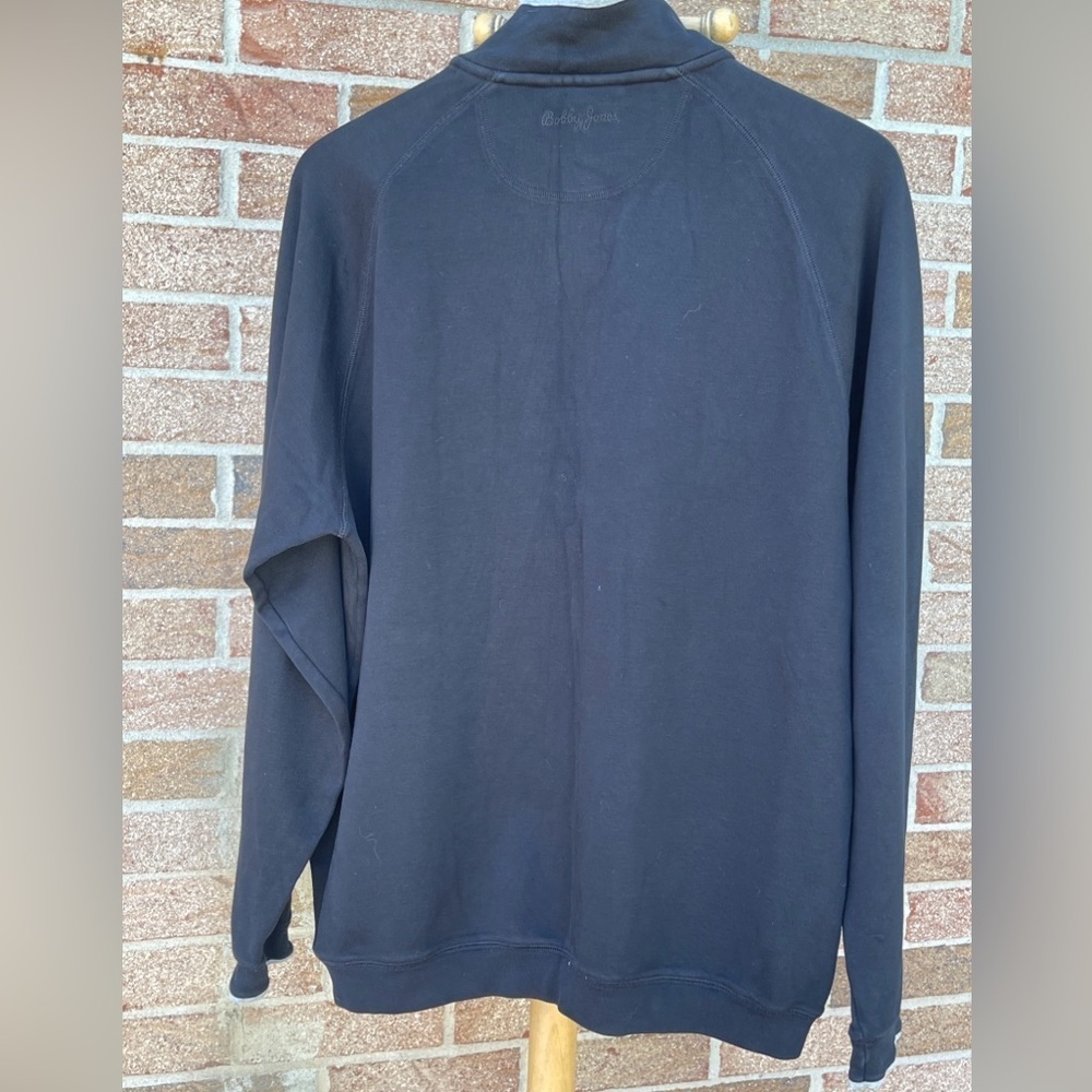 Bobby Jones men's sweater size XL Dark Black - Picture 3 of 9